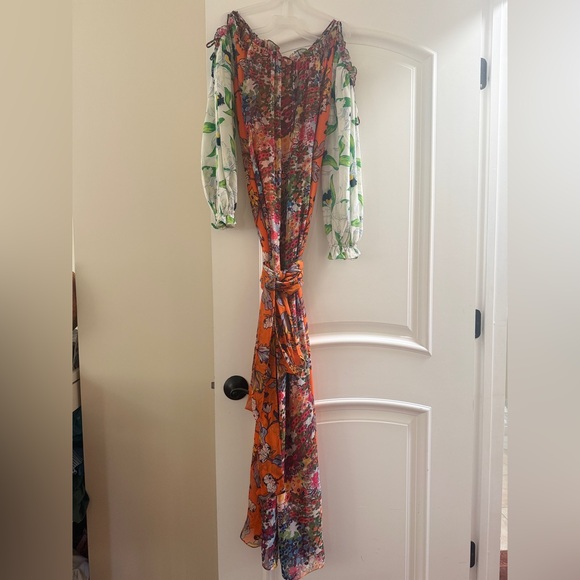 Tory Burch Runway Shasta Maxi Silk Dress - Picture 5 of 13